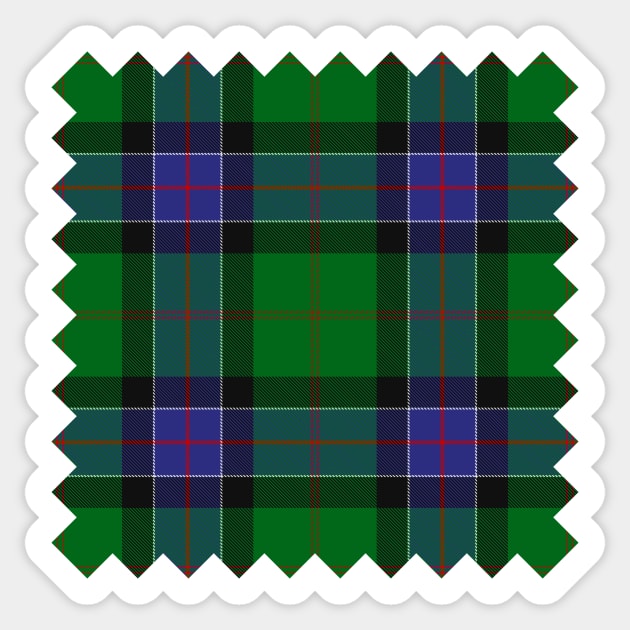 Clan Sinclair Hunting Tartan Sticker by sifis